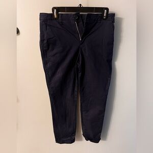 Size 2 dark blue Gap Girlfriend Khakis